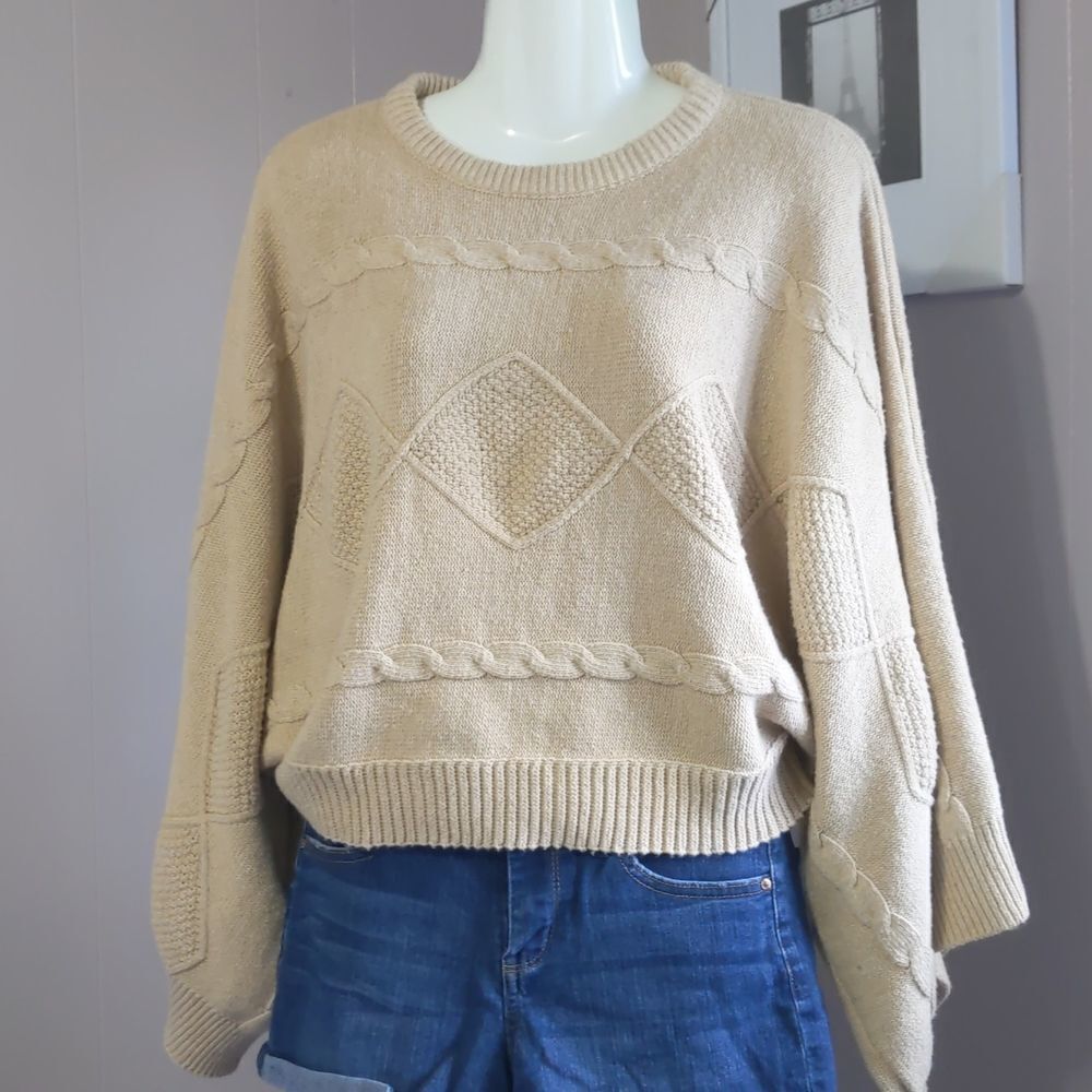 MISS LOOK women's size small tan color
